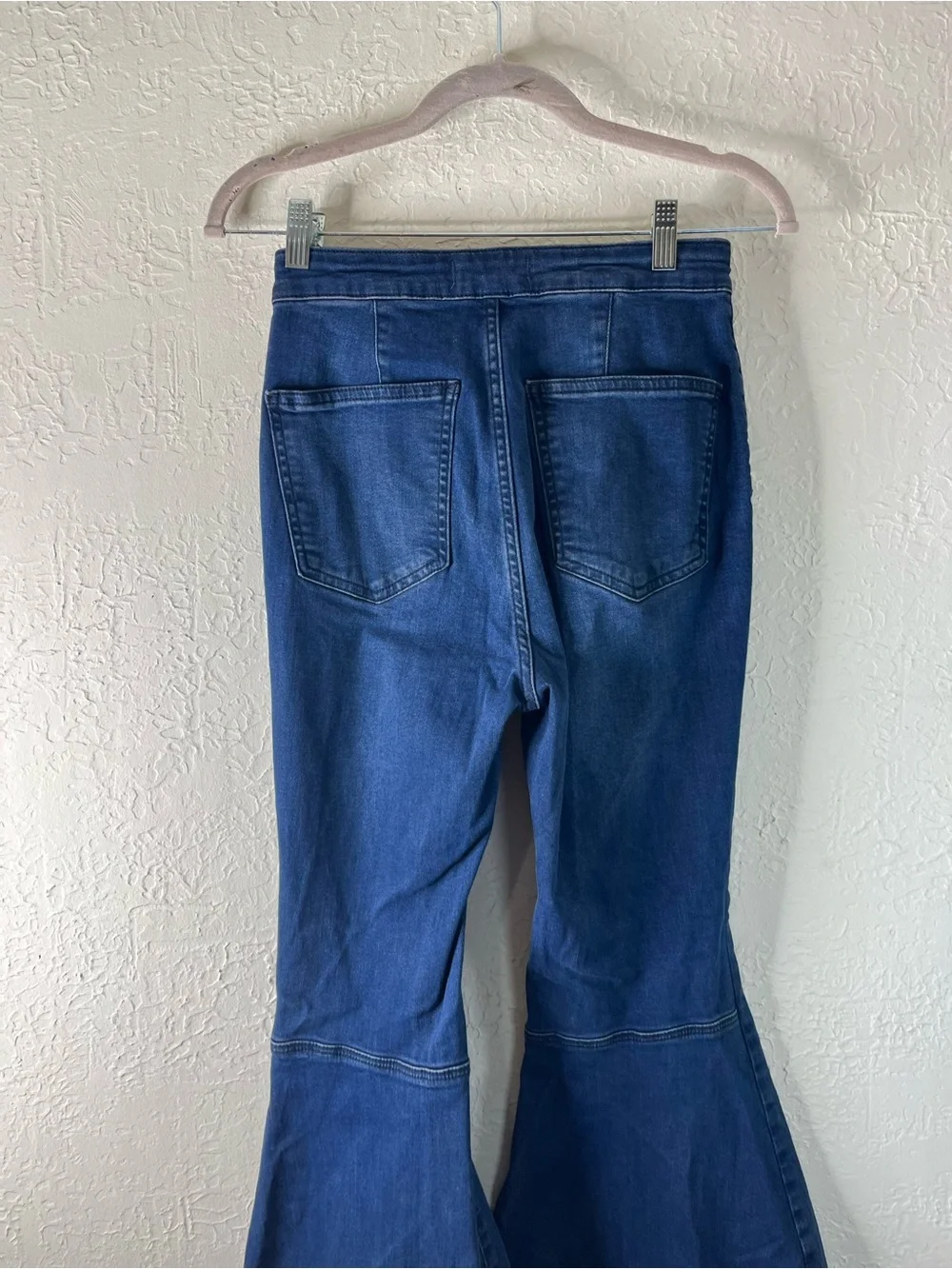 Free People Just Float On Flare Jeans in Amazon Blue